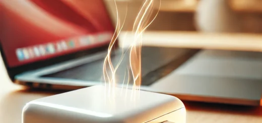 Laptop Charger Gets Very Hot