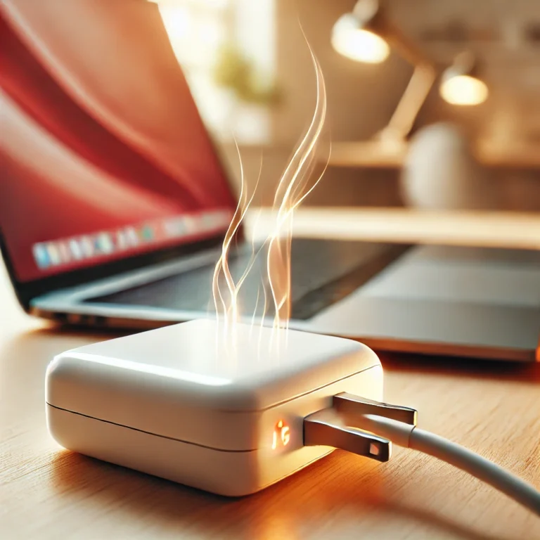 Laptop Charger Gets Very Hot